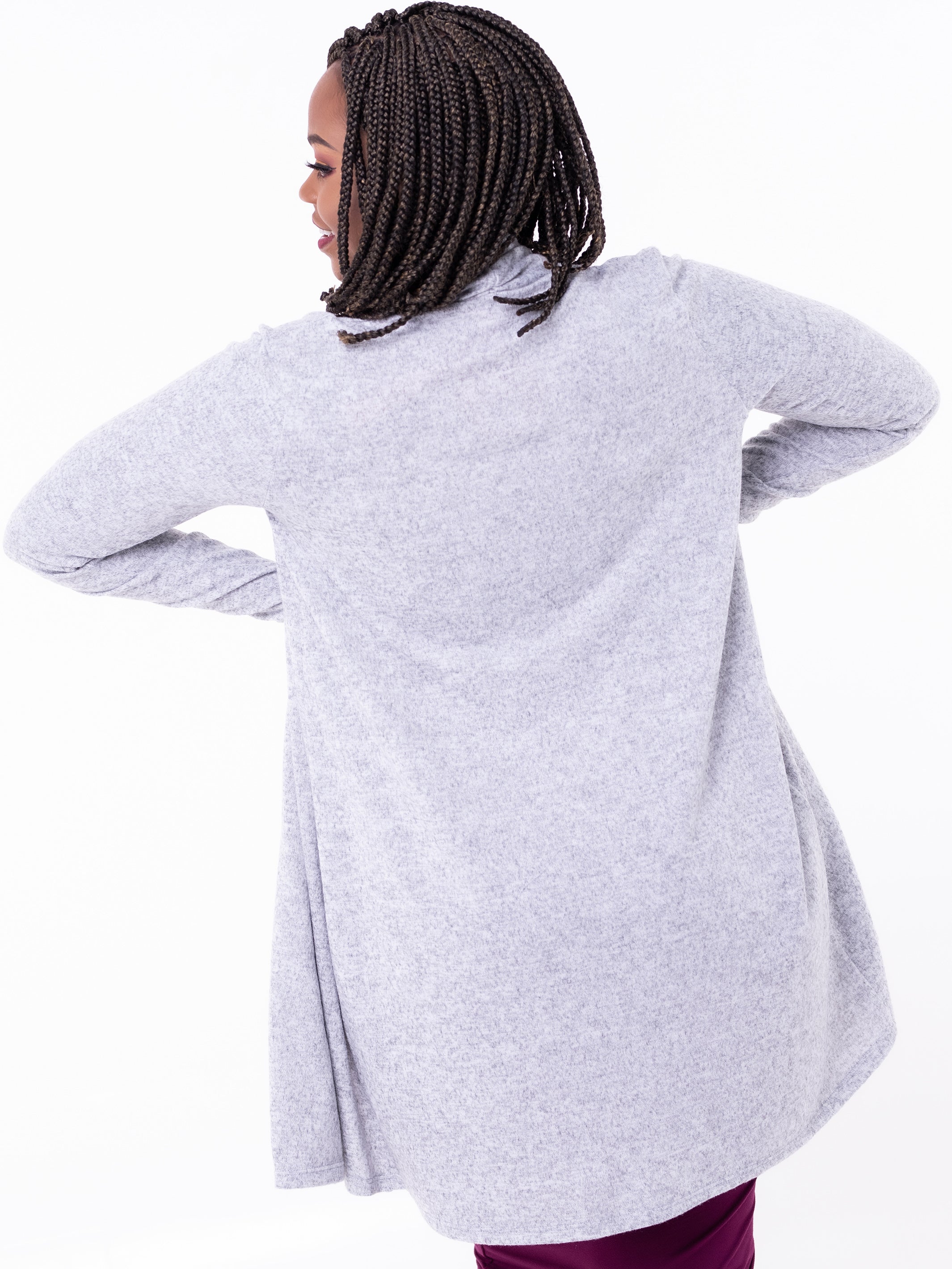 Vivo Basic May Sweater - Light Grey