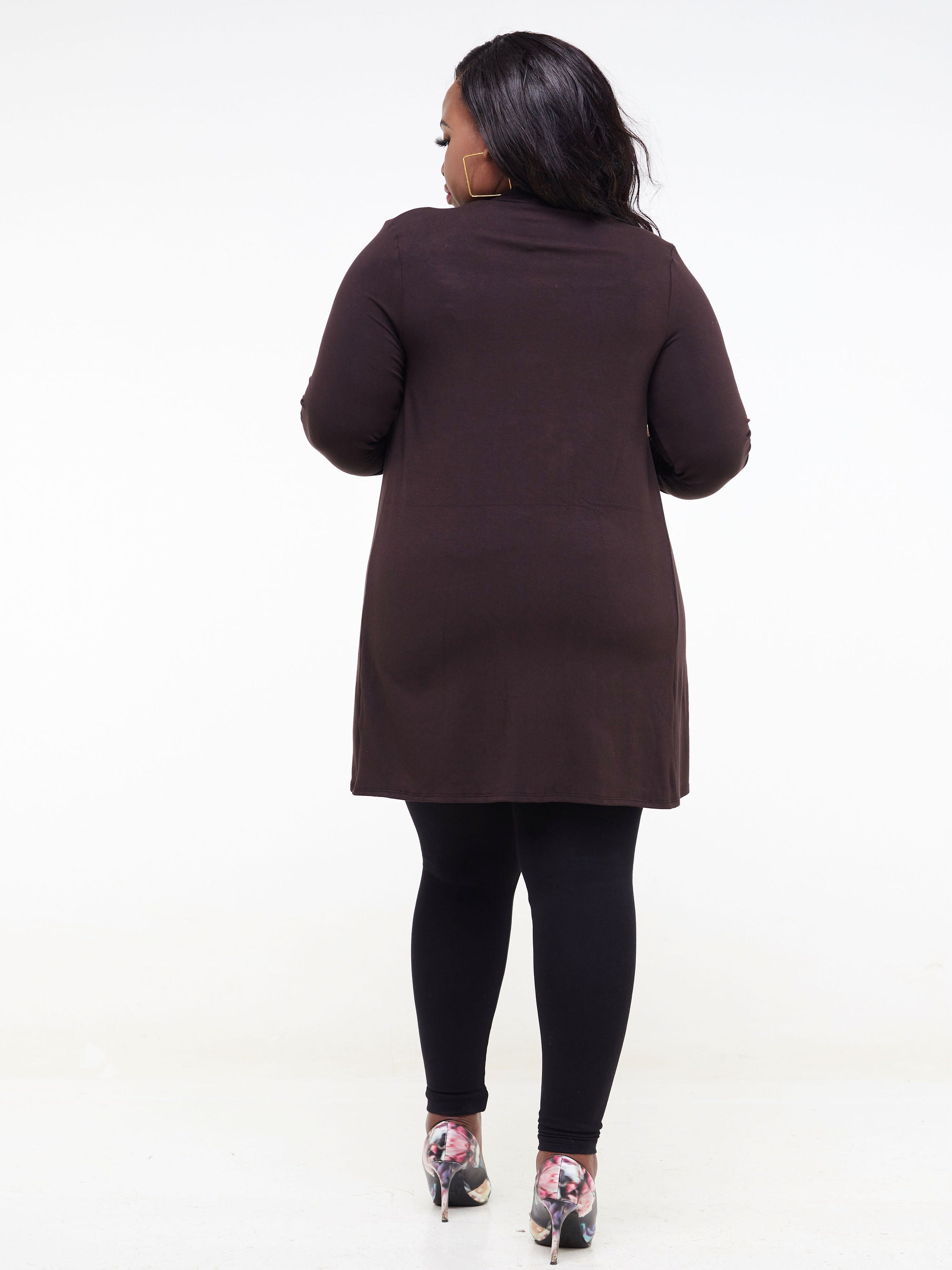 Vivo Basic Waterfall - Chocolate Brown