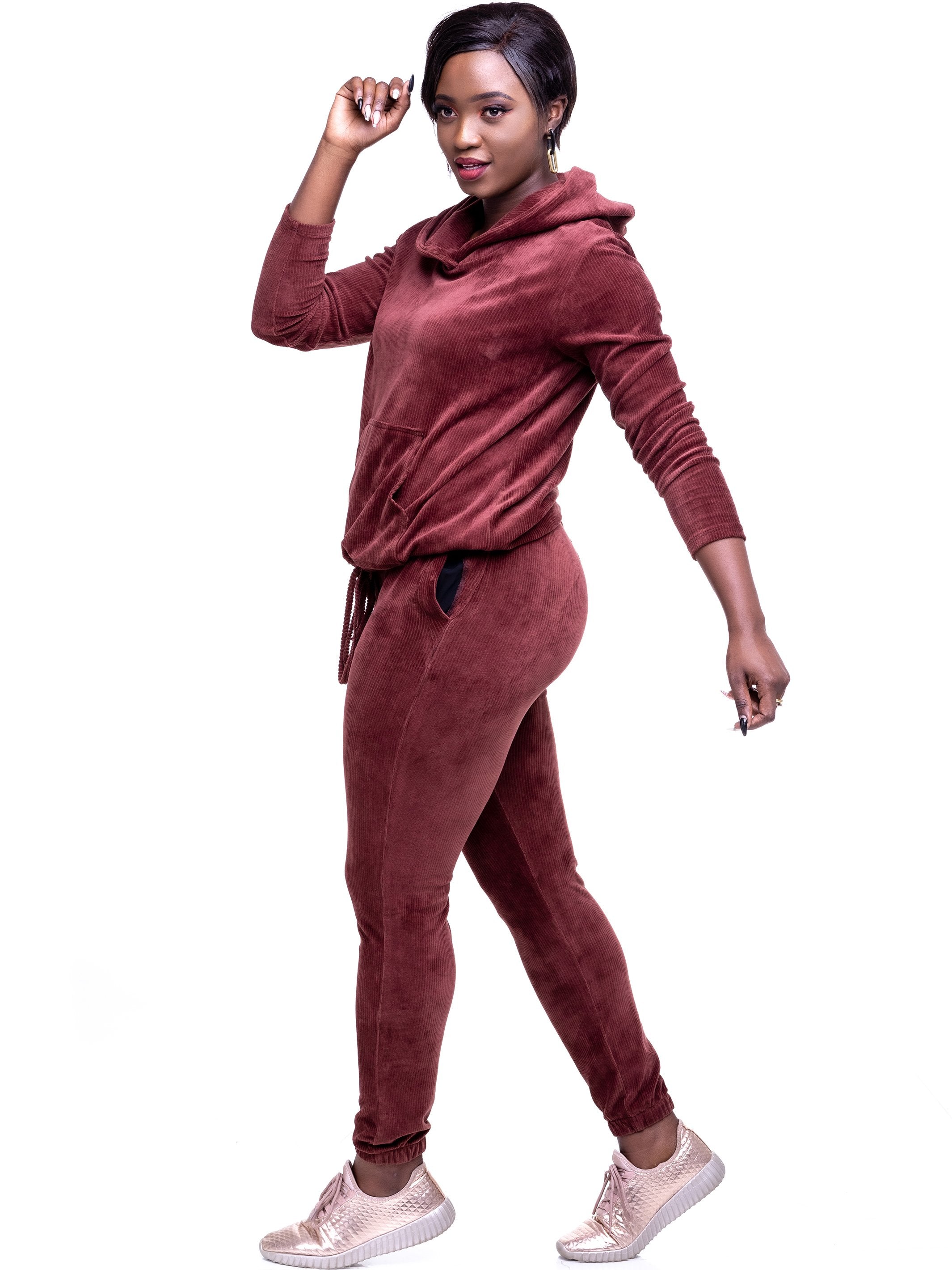 Safari Sahara Joggers (Regular) - Rust - Shop Zetu