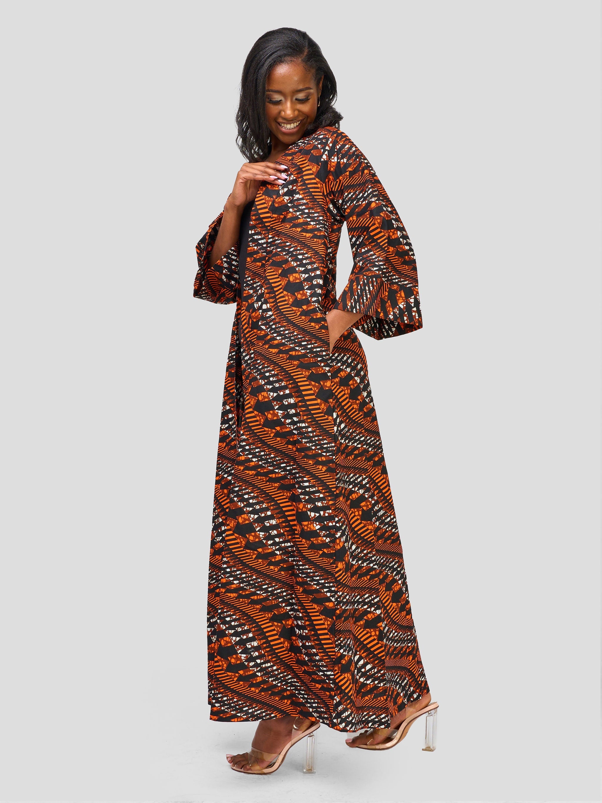 Safari Long Kimono - Imani