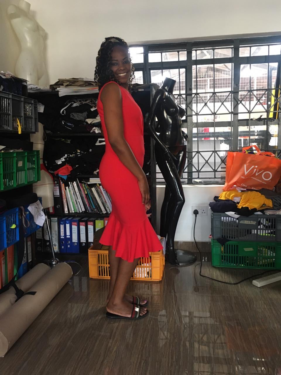 Vivo Lindi Wrap Bodycon - Sample