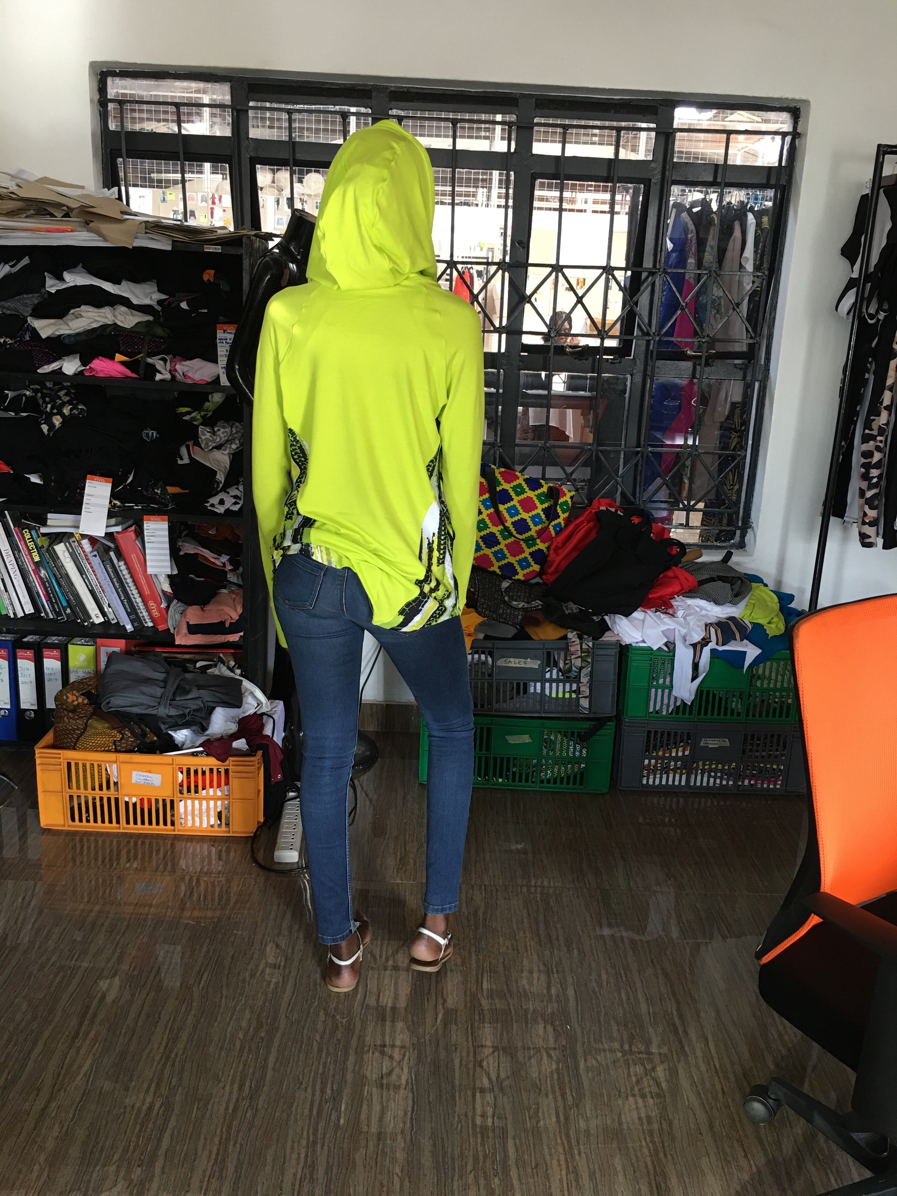 Zoya Long Sleeve Fitness Hoodie - Sample