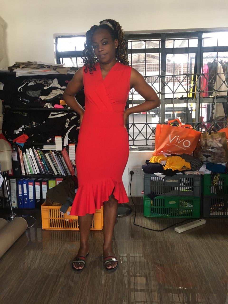 Vivo Lindi Wrap Bodycon - Sample