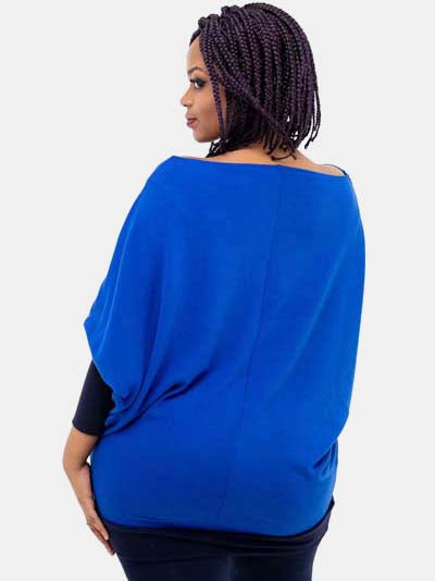 Vivo Tolani Dolman Sweater - Royal Blue